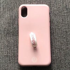 IPhone X Pink Loopy Case